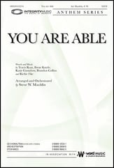 You Are Able SATB choral sheet music cover